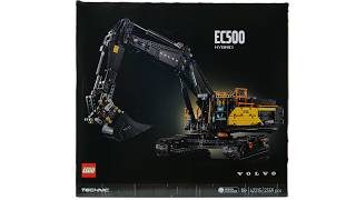 LEGO Technic 42215 Volvo EC500 Hybrid Excavator Speed Build