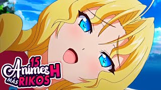 15 ANIMES H donde NECESITARÁS MUCHO más PAPEL
