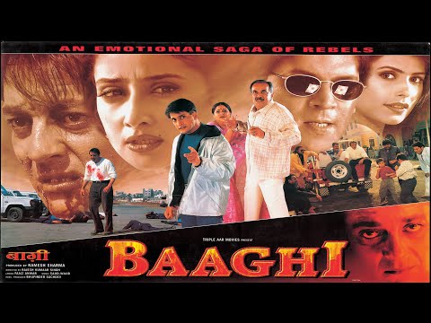 Baaghi बागी (2000) | Blockbuster Superhit Full Action Romantic Movie | Sanjay Dutt, Aditya Pancholi