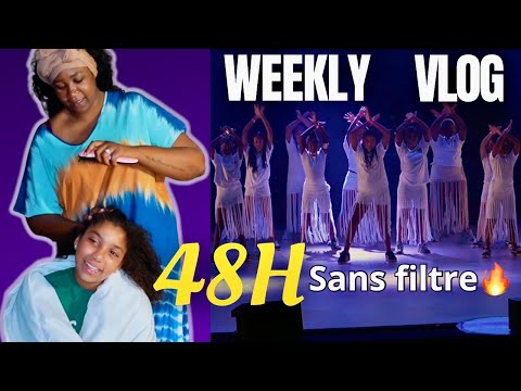 48h sans filtre : gala de folie, coiffure express & PRANK qui part trop loin 😭🔥