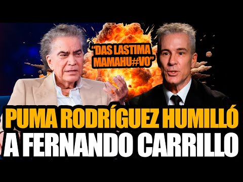 PUMA RODRÍGUEZ HUMILLÓ A FERNANDO CARRILLO "ME DA LASTIMA EL FAN DE MADURO"