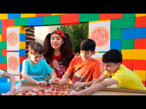 Heidi Zidane y sus amigas piden la pizza más grande 🍕 | Historia fascinante