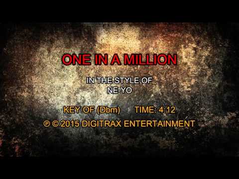 NE-YO – One In A Million (Backing Track)