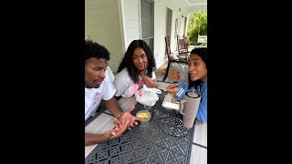 When Brii tells Tre Ernestine is a rider for her man James!