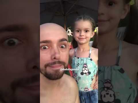 Mais uma tentativa do papai falar grosso, será que agora vai ? #shorts
