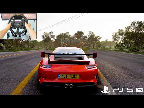 1100HP Porsche 911 GT3 RS | Forza Horizon 5 | PS5 Pro 4K | Moza Wheel