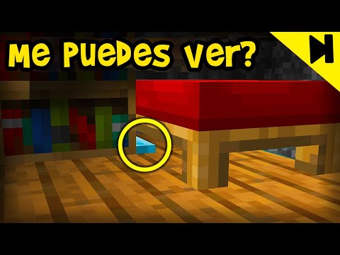 23 SOPRENDENTES Lugares para ESCONDERTE de tus Amigos en Minecraft