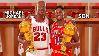 I put Michael Jordan’s Son in the NBA to BEAT his DADS NBA RECORDS..