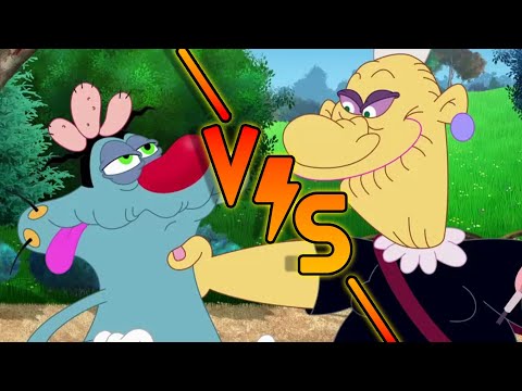 Oggy and the Cockroaches 💪 OGGY VS GRANDMA - Full Episodes HD