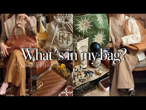 【 What's in my Bag? 】お気に入りが詰まった私たちのバッグの中身👜💕 海外ブランドが好きな親子が愛用する、ユニークで素敵なアイテムをご紹介♥️ #カバンの中身