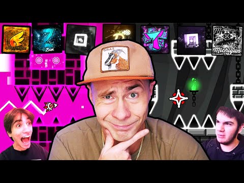 The TOP Levels from TOP GEOMETRY DASH PLAYERS