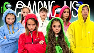 we PLAYED Among US *IRL* with @THEROCKSQUAD