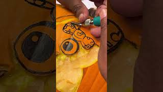 Soft Glow ASMR: Calming Sensory Pumpkin Carving 🎃✨ #BabySensory