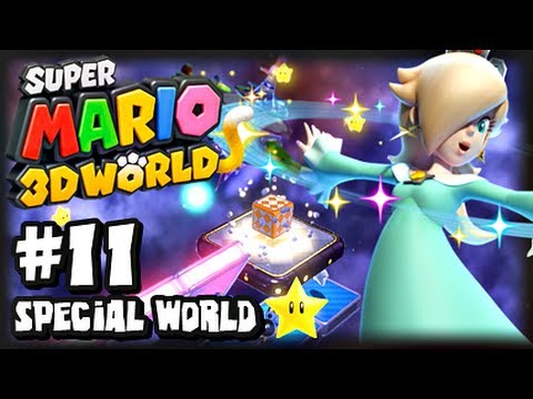 Super Mario 3D World Wii U - (1080p) Co-Op Part 11 - Special World Star