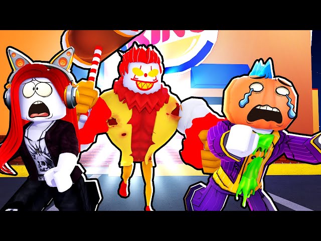 Trapped With Roblox Ronald In Burger King At 3AM With Odd foxx