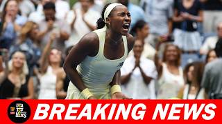 Coco Gauff rallies to reach the US Open semifinals against new women’s Number 1 Elena Rybakina