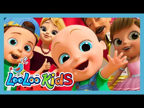 The Finger Family 👨‍👩‍👧‍👦 Nursery Rhyme & Kids Songs | Looloo Kids Tv