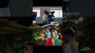 Rehearsal vs final video 🥰 #tamilhiphop #dance #choreography