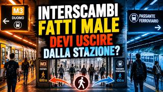 Gli interscambi fatti male a Milano: quando per cambiare linee bisogna uscire dalla stazione 