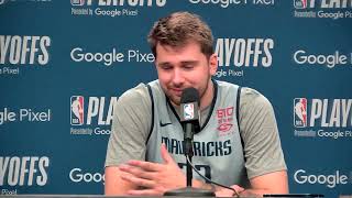 Luka Doncic: "I don't care about devin booker, I care about flying kicking him in the face" | NBA