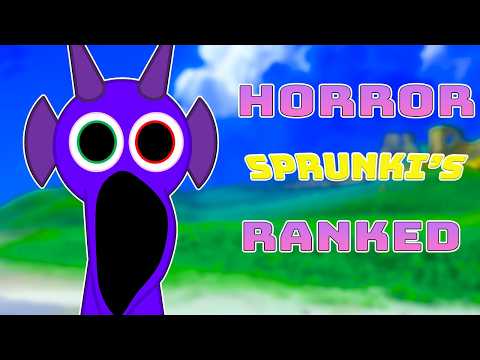 All SPUNKI'S Ranked From Most Scary To Least Scary (Incredibox Sprunki)