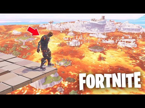 GANO EN EL SUELO ES LAVA CON ESTE *INCREÍBLE TRUCO*!.. 😂🔥 Fortnite Battle Royale