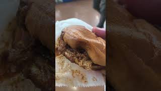 Walmart Pulled Pork Sandwich Review #walmartfood #walmart #pulledpork #sandwich #review #bbq
