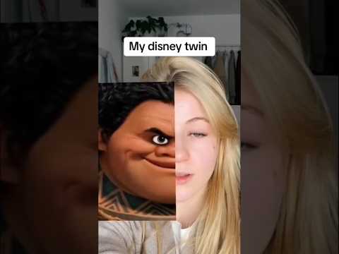 My Disney twin filter #filter #disneytwin #twin #lookalike #viealreels #funny