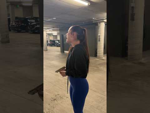 singing “river” in a parking garage