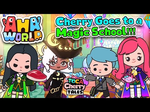 Cherry Goes To Magic School! - Let's Play Aha World