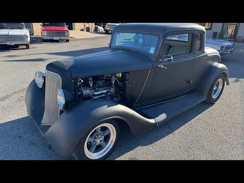 Test Drive 1934 Plymouth 5 Window Coupe SOLD Fast $24,900 Maple Motors #2930