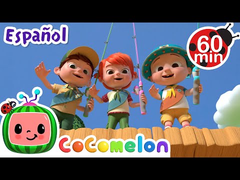 Campamento en familia 🏕️ Canciones Infantiles🎵| Juega y aprende | Moonbug Español | Cocomelon
