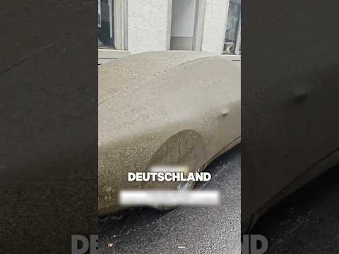 Das Auto war mit Beton überdeckt 🤯 #shorts