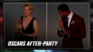 Winners Jessie Buckley, Michael B. Jordan show off their Oscars at Vanity Fair | ABS-CBN News