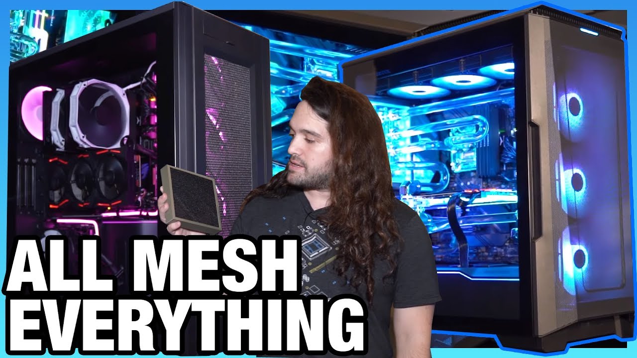Phanteks P500A Mesh Airflow Case, P300A, & Triple-System Enthoo Pro 2