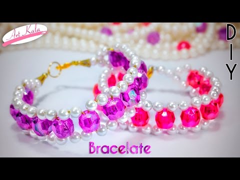 How to make bracelets with beads | Easy Tutorial | Artkala 139