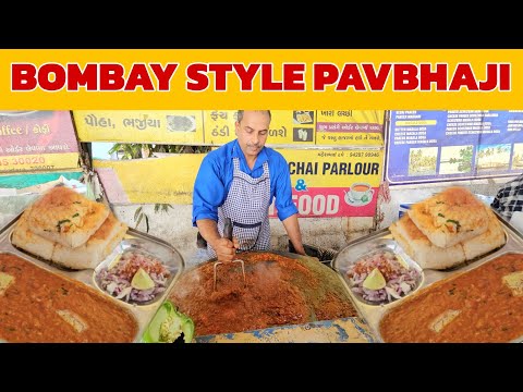 Mumbai ki Famous Pav Bhaji | Mumbai Style Pavbhaji | Vadodara Stree Food