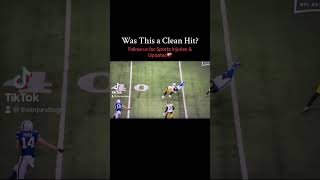 Michael Pittman Jr. Hit. #michaelpittmanjr #coltsfootball #nflfootball #theinjurybug