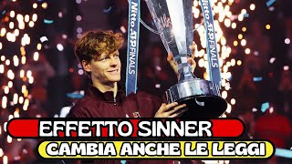 Il trionfo di Sinner che ha fatto cambiare una legge!