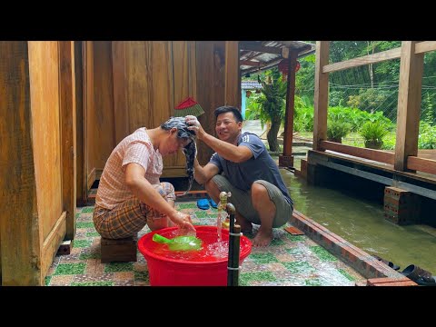 After long rainy days: DAU & TU take care of each other, Cherish happy moments