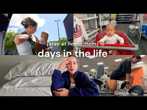 MOM VLOG 🫣 Doing something crazy, Target & Costco haul, reviewing baby products, beauty routine!