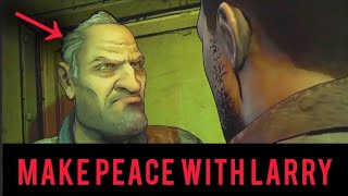 LEE FORGIVE LARRY IN THIS SCENE 🤔 | The Walking Dead Game Season 1  