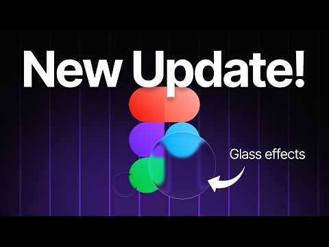 Figma Glass Update is Amazing! | New Glass Effects Feature in Figma | Figma Tutorials