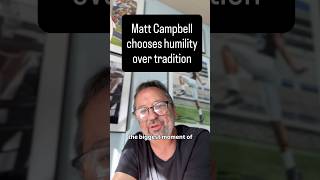 Matt Campbell chooses humility over tradition  #pennstate #weare