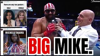 Josh Hokit SHADES BIG MIKE at UFC Freedom 250! Enter the FAKE OUTRAGE! Dana White BENDS KNEE!