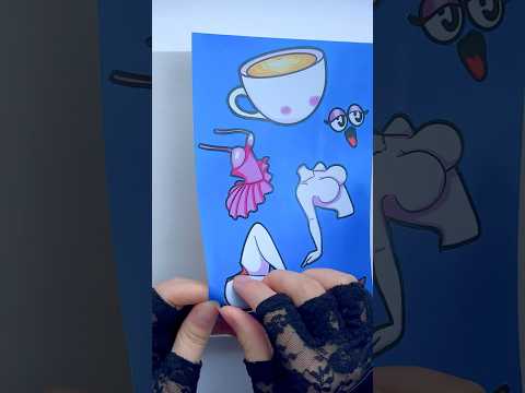 Brainrot Stickers with Ballerina Cappuccina, Tung Tung Tung Sahur & Cappuccino Assassino | JACK DIY