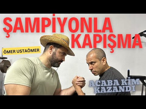 TÜRKİYE BİLEK GÜREŞİ ŞAMPİYONUNUN MEKANINI BASTIK