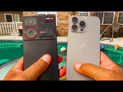 Nubia Z60 Ultra vs iPhone 15 Pro Max - Tremenda Bofetada #iphone #nubiaz60ultra