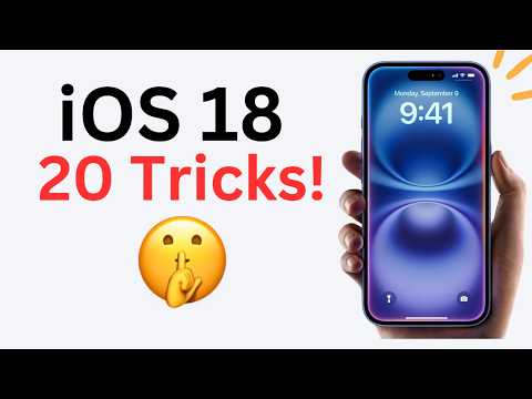 😍 iOS 18 ist da! Die 20 BESTEN Tipps & Tricks! iPhone Update!