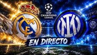 REAL MADRID VS INTER DE MILAN ( CHAMPIONS) REACCION EN VIVO